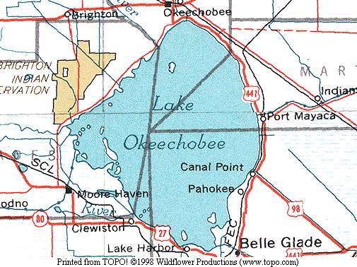 Florida Lakes - Lake Okeechobee