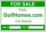Yard Signs to Advertise your golf course property